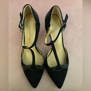 Antonio Melani Black Heeled Sandals